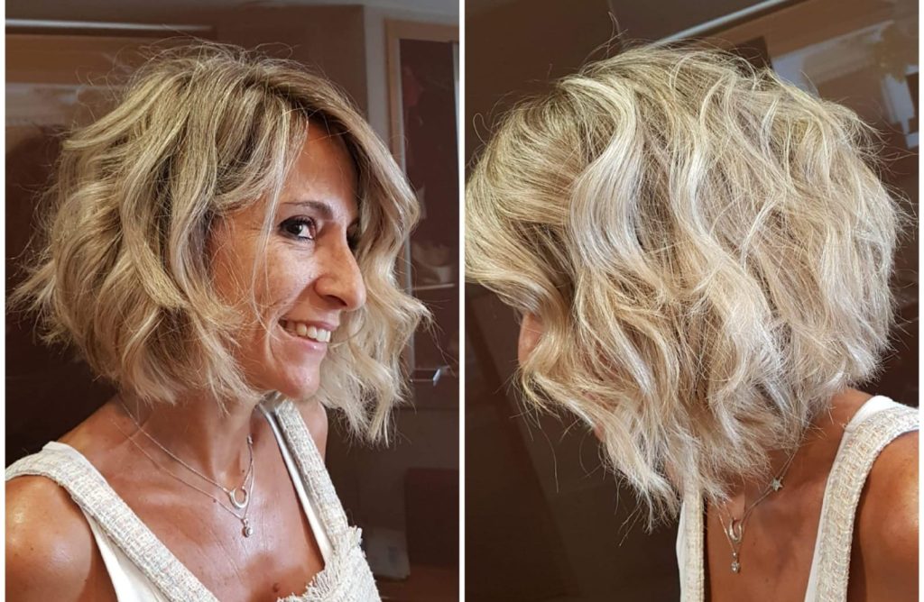 Corte Bob con Flequillo de Lado - Sibra