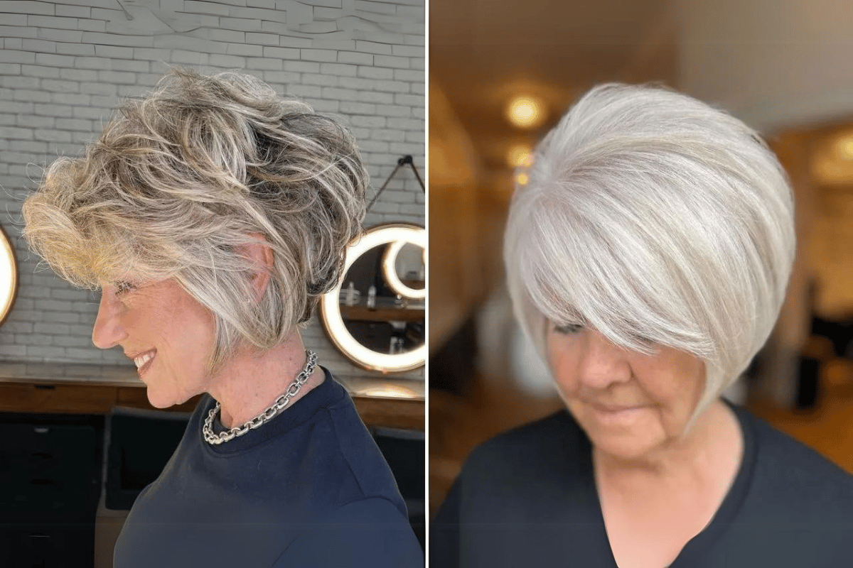 Peinados con pelo corto y liso